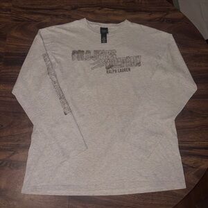 Vintage Ralph Lauren Y2K Long-Sleeve Graphic Crew Tee
